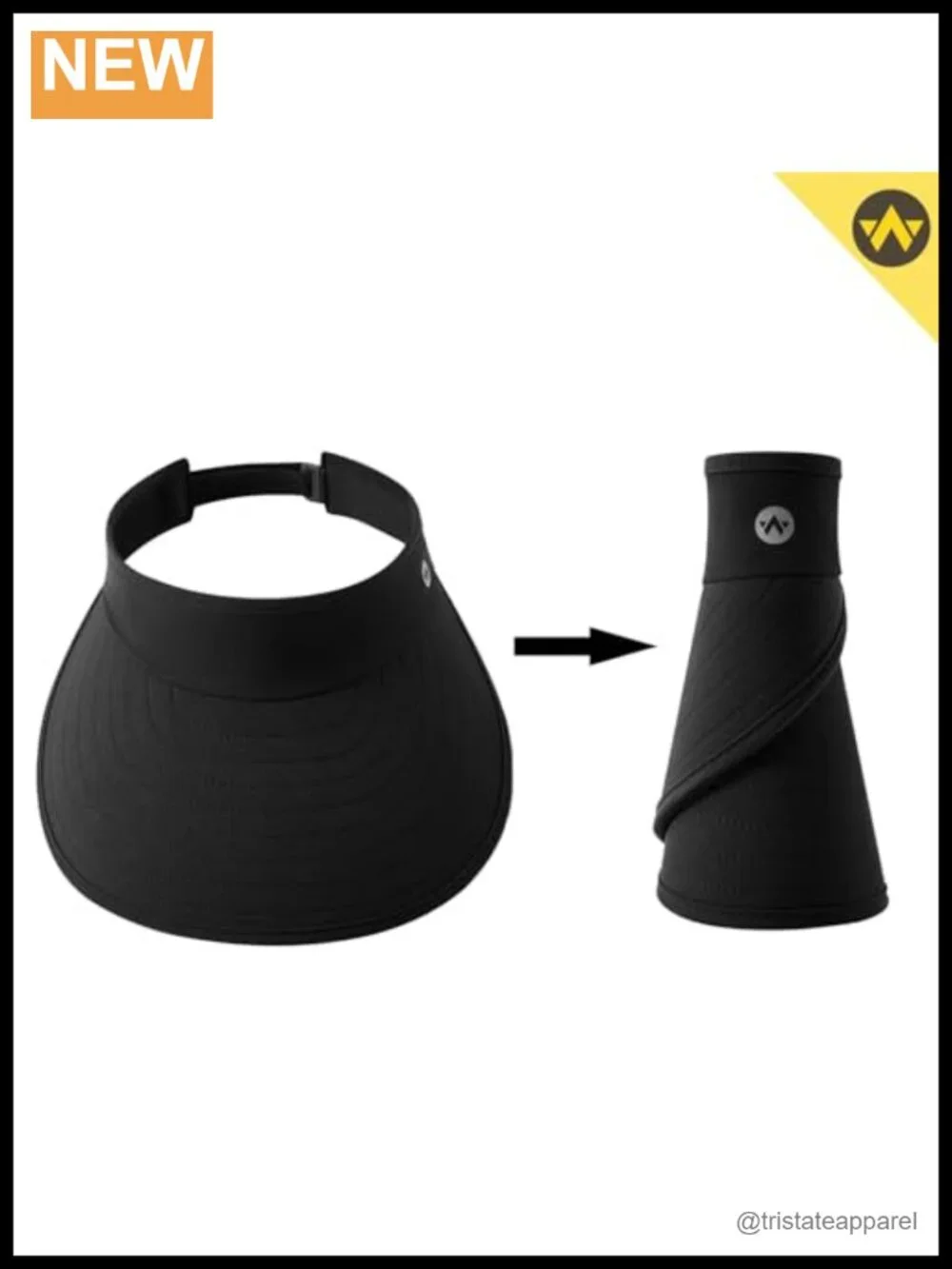Packable Wide Brim Sun Visor Hat with UPF 50+ Protection for Women